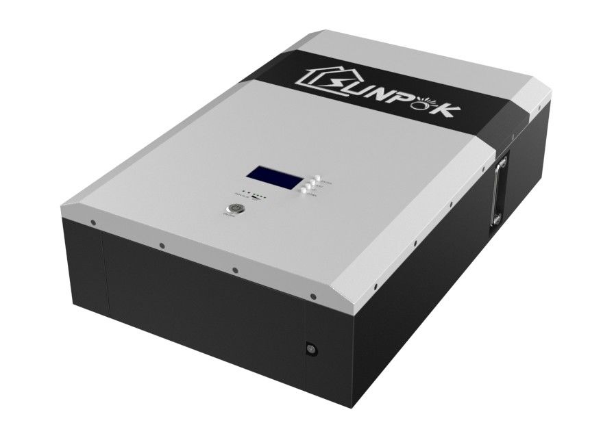 stoccaggio solare della casa di Ion Battery Renewable Energy For del litio di 7.68Kwh 10.24Kwh