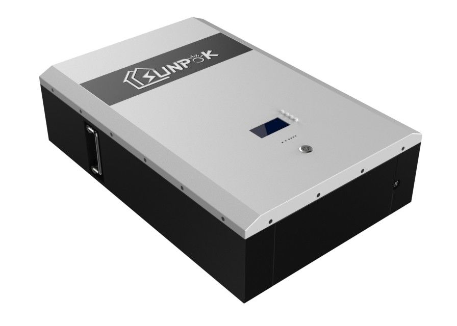 stoccaggio solare della casa di Ion Battery Renewable Energy For del litio di 7.68Kwh 10.24Kwh