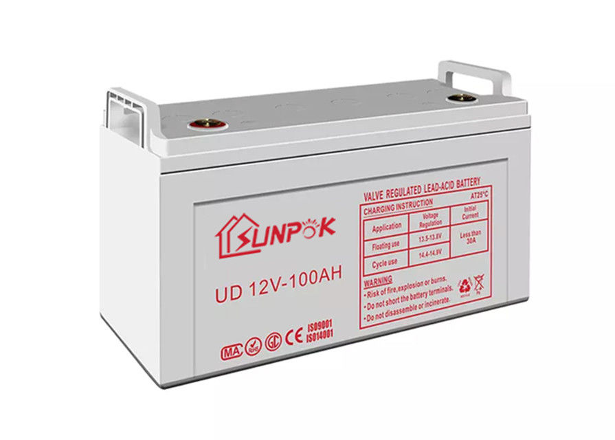Batteria ibrida 200ah 100ah del gel 12V del ciclo profondo per il LED solare e l'energia eolica