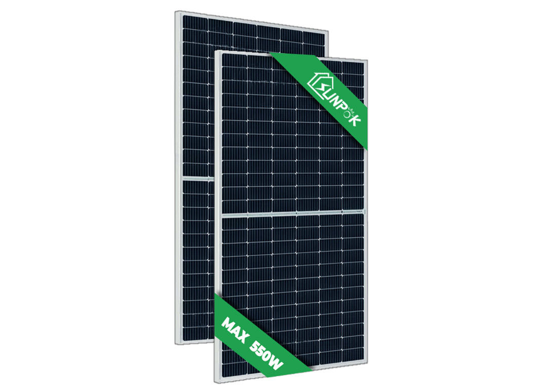 450W nero 550W 600W mono PV riveste le mezze cellule solari al silicio di pannelli del modulo di PV delle cellule 12BB
