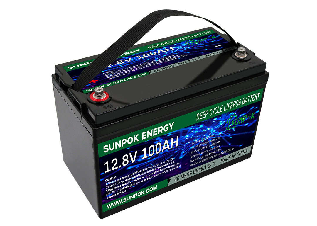 12 24 batterie al litio profonde del ciclo di volt per la Camera domestica UN38.3 MSDS di rv