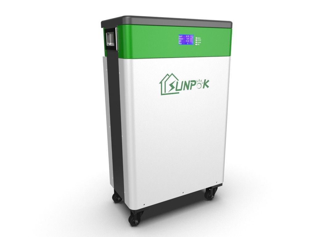 Ricarica 300ah sistema 12.8Kwh di Ion Battery Pack For Solar del litio da 48 volt