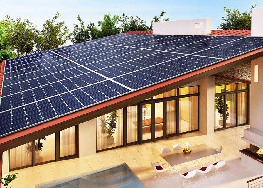 Immagazzinamento dell'energia ibrido completo fuori dal sistema solare 20kw 15kw di griglia sulla griglia fuori dal sistema solare di griglia