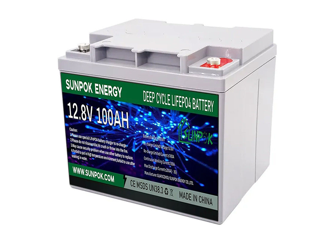 Batteria profonda profonda del ciclo della batteria 12v 24v 50ah 100ah 150ah 200ah LiFePO4 del ciclo di AGM
