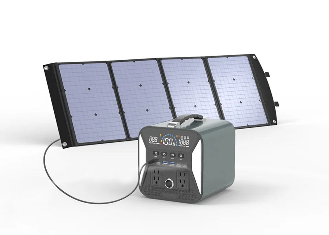 Stazione portatile solare della Banca di potere della batteria al litio solare del generatore 500w 1000w 2000w 220v