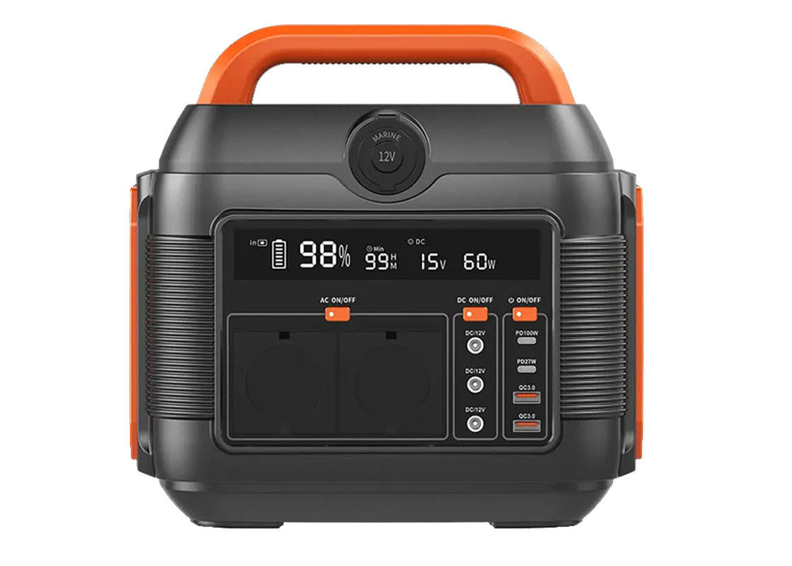 Batteria al litio portatile della Banca 600w di potere della stazione con il tipo generatore solare di CC di CA del palladio di C