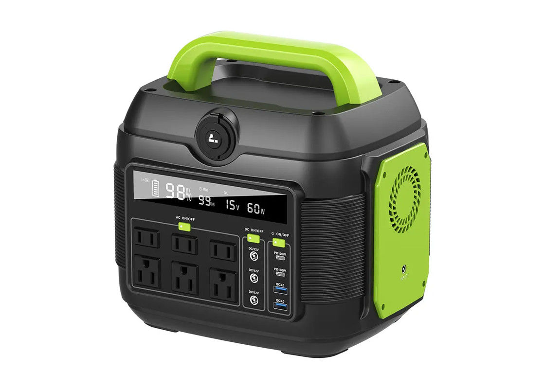 Batteria al litio portatile della Banca 600w di potere della stazione con il tipo generatore solare di CC di CA del palladio di C