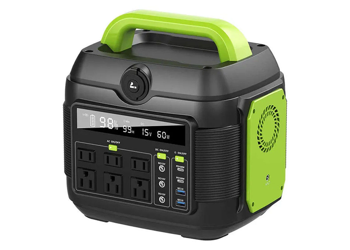 campeggio all'aperto portatile della batteria ricaricabile dello sbocco di CA 110/220v dell'alimentazione elettrica 600w