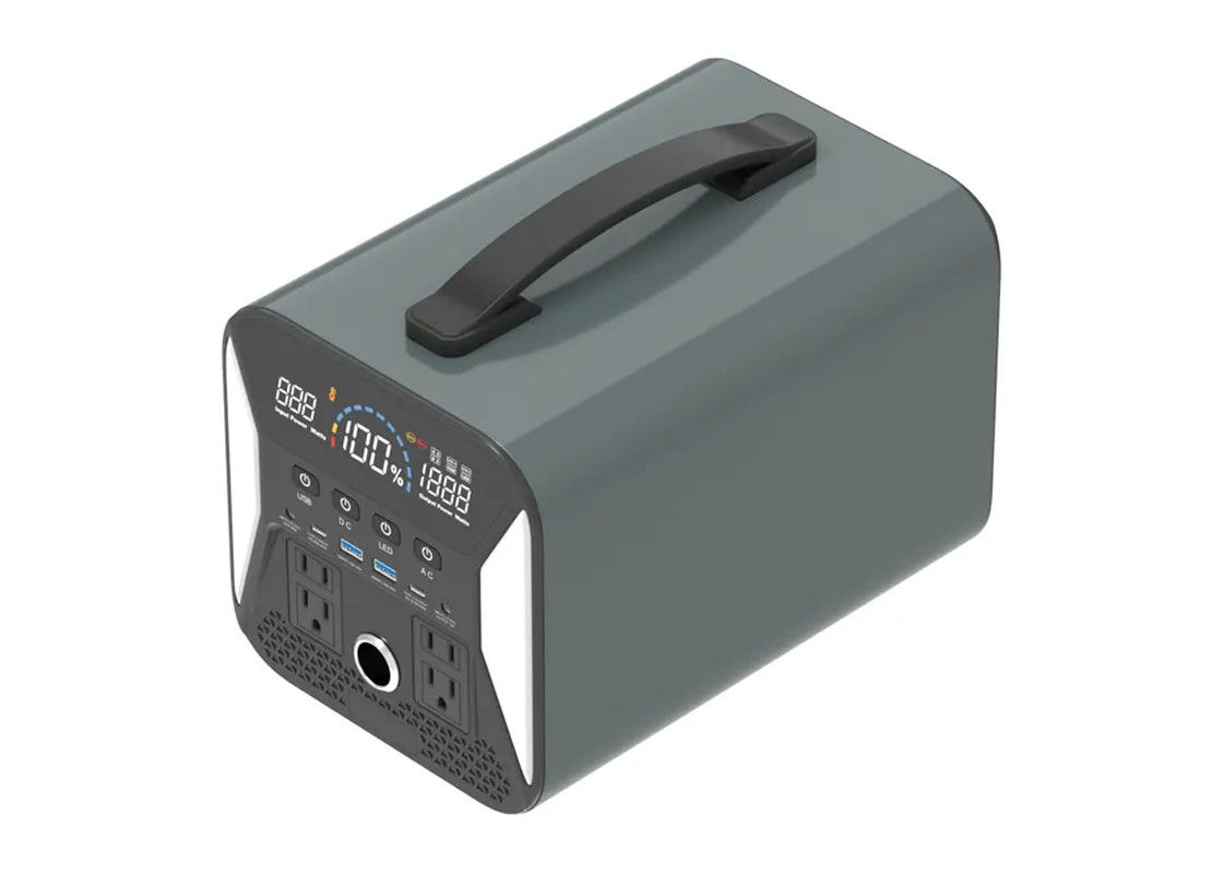 Cellula portatile di campeggio di capacità elevata 300w 500w 1000w della centrale elettrica del litio di grande dimensione all'aperto