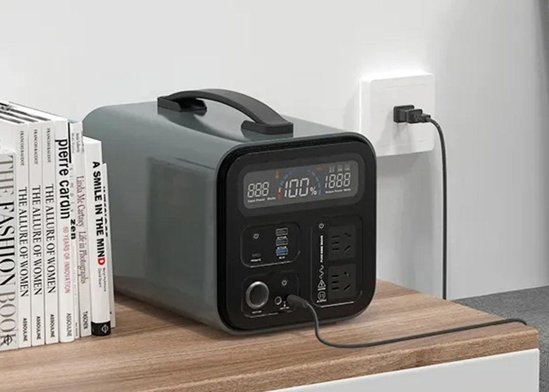 alimentazione elettrica all'aperto di campeggio di immagazzinamento dell'energia portatile della Banca della centrale elettrica mobile 1000w
