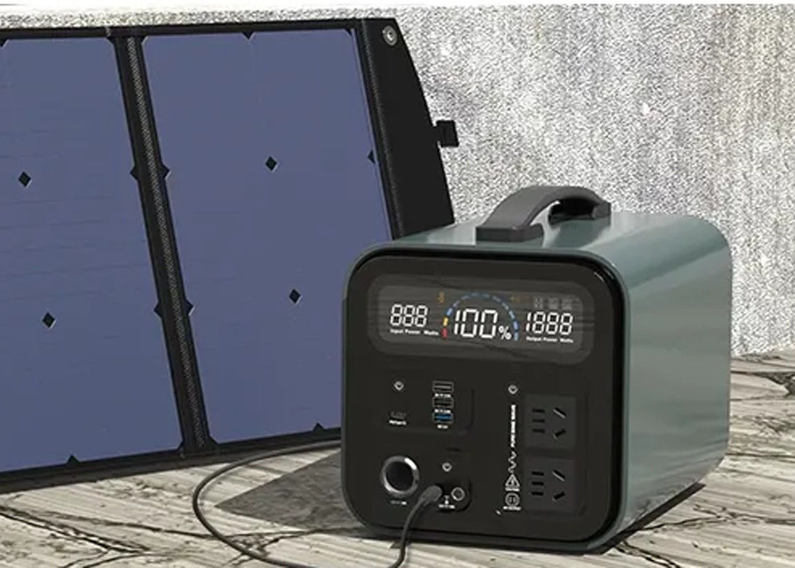 Supporto rapido della tassa della centrale elettrica portatile della Banca della batteria al litio di CA 500W 600w 1000W di CC