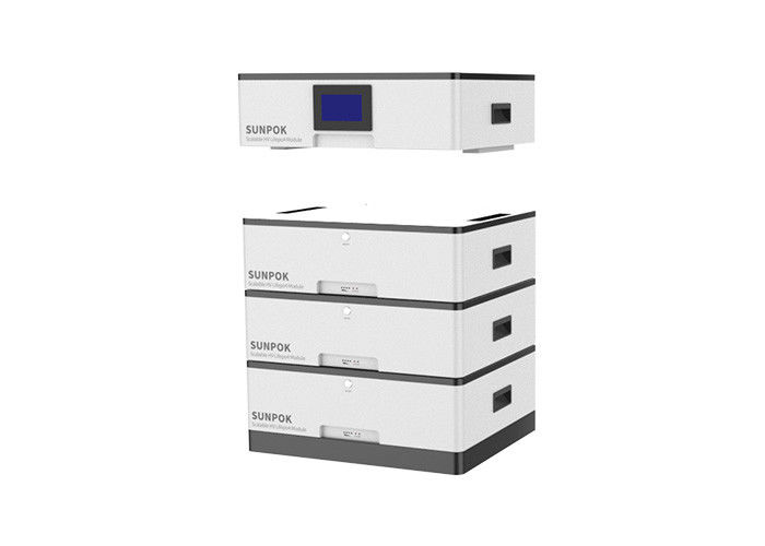 L'Accumulatore litio-ione 100ah 200ah di UN38.3 48v ha impilato il sistema ad alta tensione di immagazzinamento dell'energia della batteria