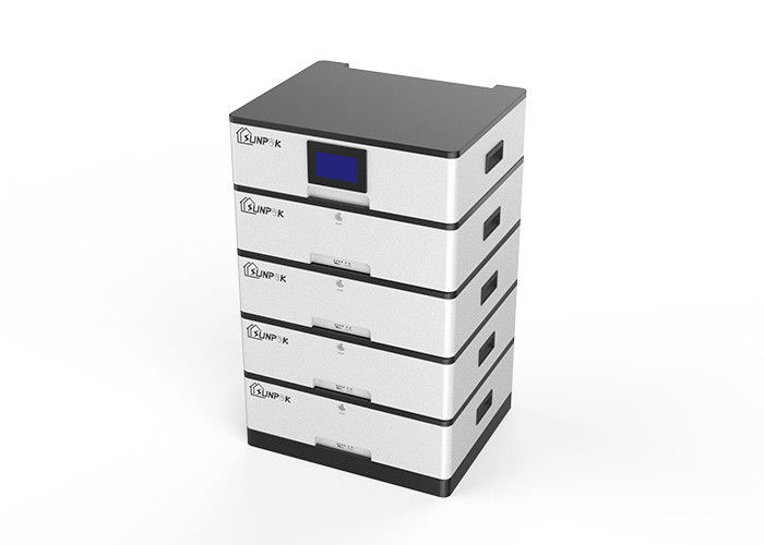 L'Accumulatore litio-ione 100ah 200ah di UN38.3 48v ha impilato il sistema ad alta tensione di immagazzinamento dell'energia della batteria