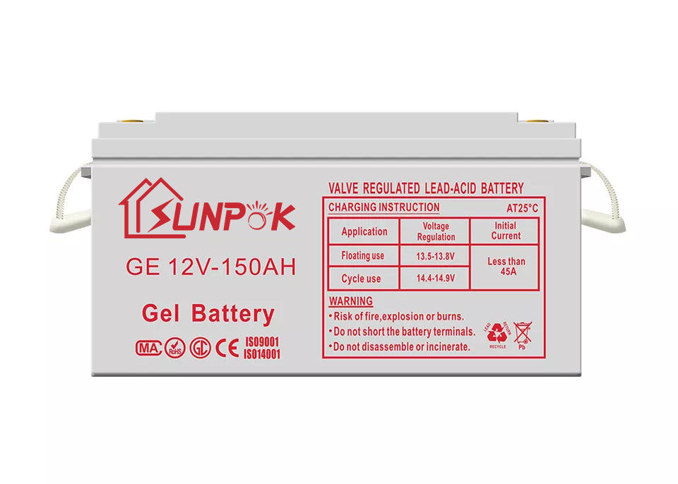 Batteria del gel di UN38.3 200Ah 12V per rv e stoccaggio a energia solare