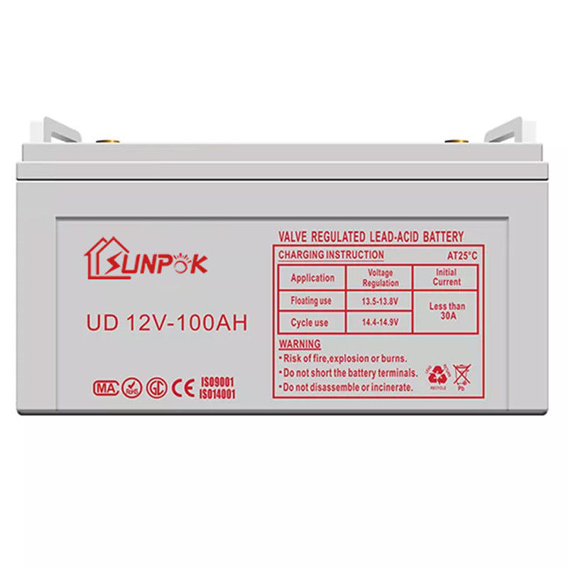 Batteria profonda solare profonda del ciclo della batteria 50ah 100ah 120ah 150ah 200ah 300ah del ciclo del gel di Sunpok 12v