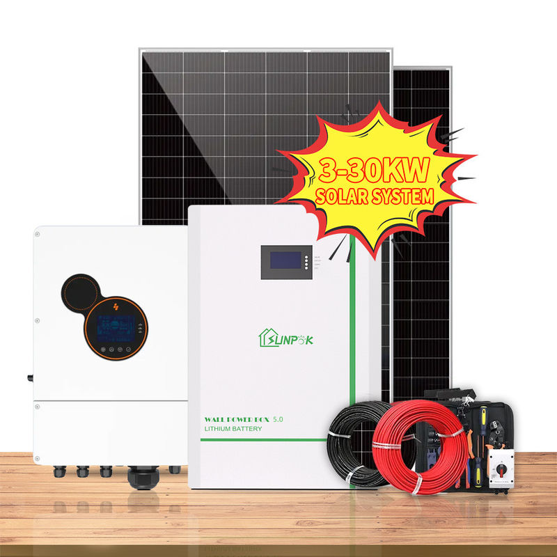 invertitore ibrido 2kw 3kw 4kw 5kw 8kw di energia solare 12V fuori dal legame di griglia combinato con