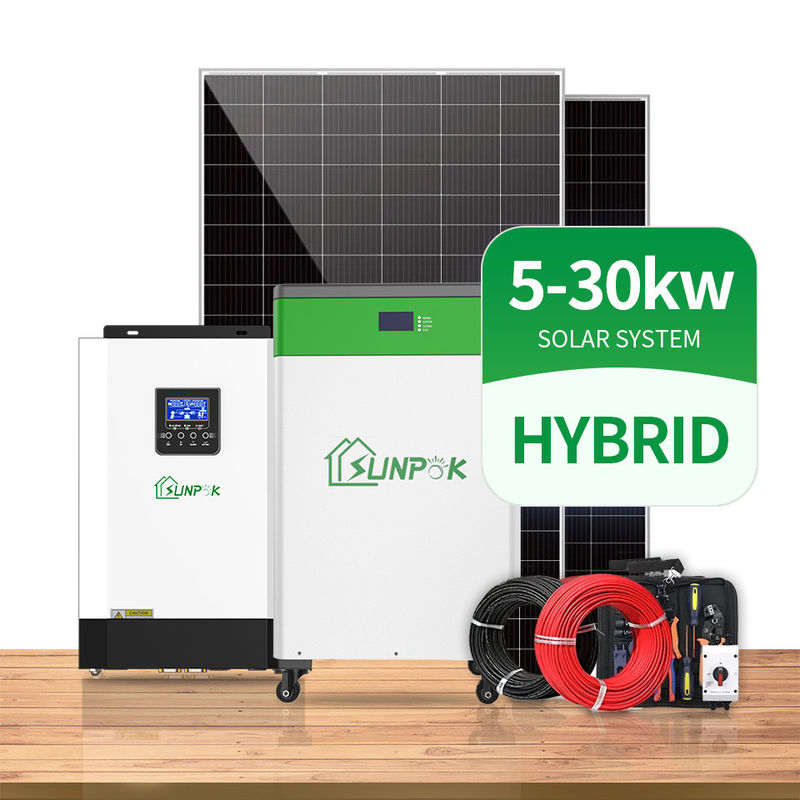 Invertitore ibrido solare della centrale elettrica dell'invertitore di MPPT 3000W 5000W 8000W 10000W con litio Ion Battery
