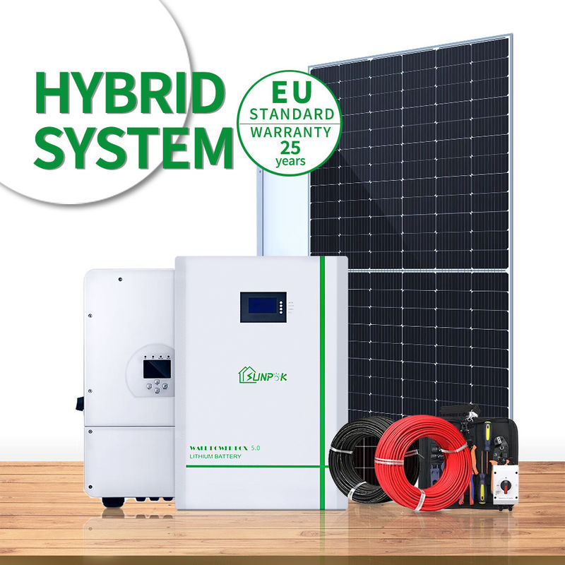 Impianto termico solare elettrico-solare del sistema del sistema completo di energia solare di Sunpok 5Kw 10Kw 20Kw