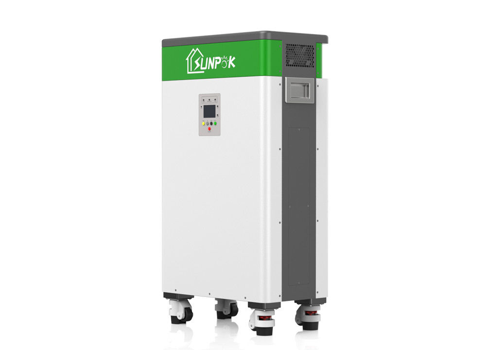 Esposizione LCD tutta in un sistema di memorizzazione della batteria solare di potere del sistema di batterie solare 5kW 10.24kWh LiFePO4 di ESS