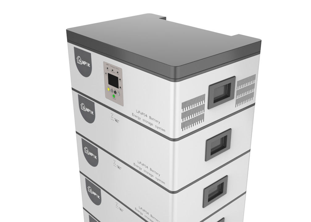 invertitore solare di immagazzinamento dell'energia della famiglia 10kwh con Lifepo4 la batteria fuori dal collegamento tutto di griglia in una macchina