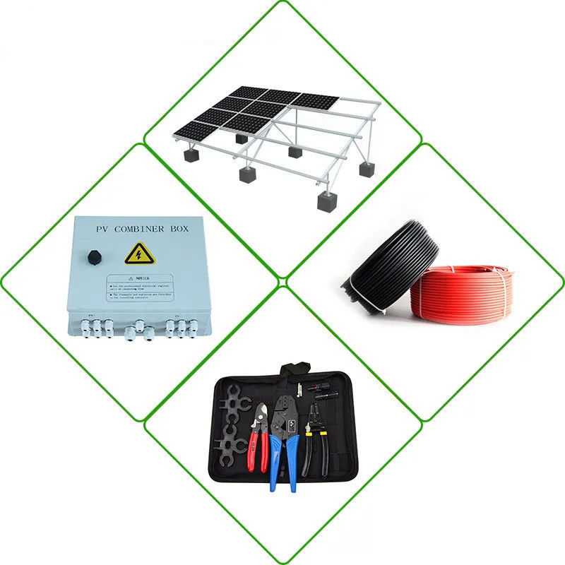 Sistema di memorizzazione della batteria di energia solare di MSDS 3kw 5kw 6kw 8kw 10kw 24v fuori dal sistema solare di griglia