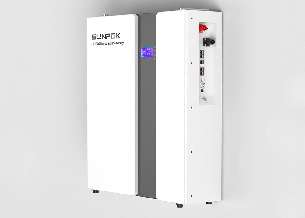 Sistemi di accumulo di energia per la casa bianca 48V 100Ah 200Ah 5kwh 10kwh 20kwh Li Ion Battery Bank