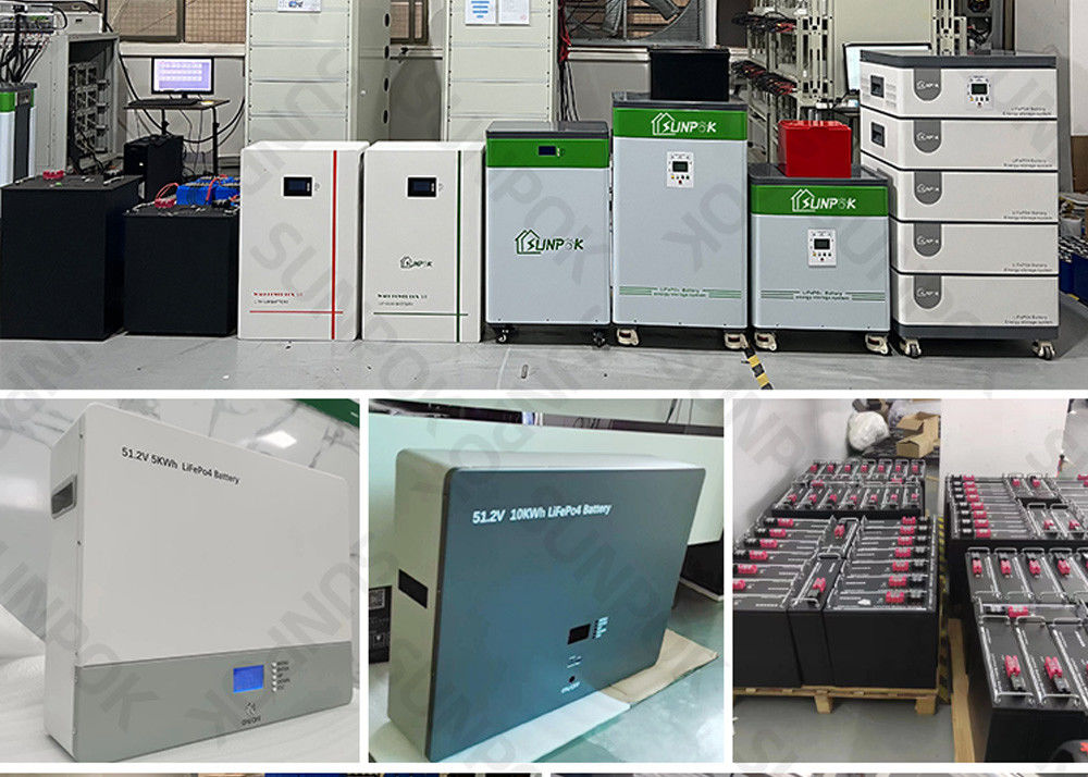 Immagazzinamento di energia a muro Batteria al litio per la casa Solare 3000kw 5000kw Sistema di stoccaggio degli ioni di litio