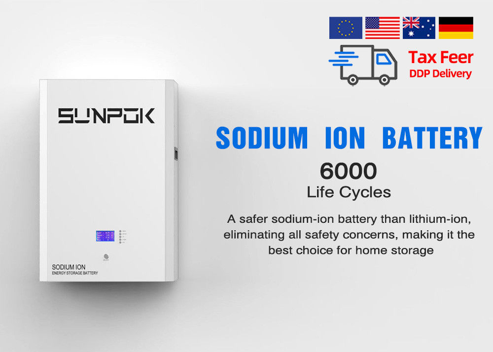 IP21 100A Batteria agli ioni di sodio ad alta sicurezza da -20°C a 60°C durata di 20 anni