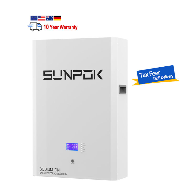 UN38.3 Batteria ad ioni di sodio montata a parete Alta sicurezza con durata di 20 anni