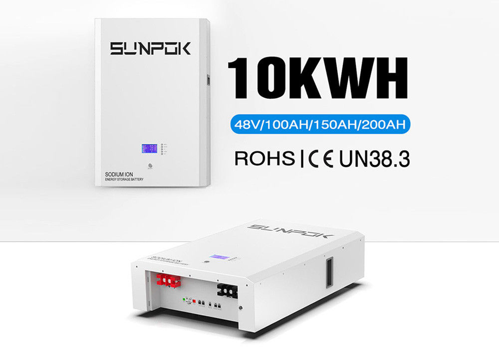 Batteria agli ioni di sodio ad alta durata integrata in Smart BMS 2% al mese