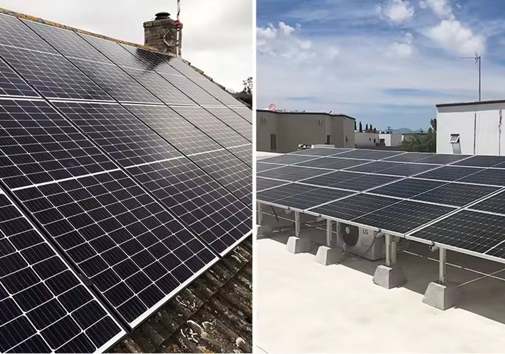 sistemi di energia solare ibrida 30kw 20kw 10kw sistemi di accumulo di energia 3 fase 40kwh sistema solare a batteria al litio