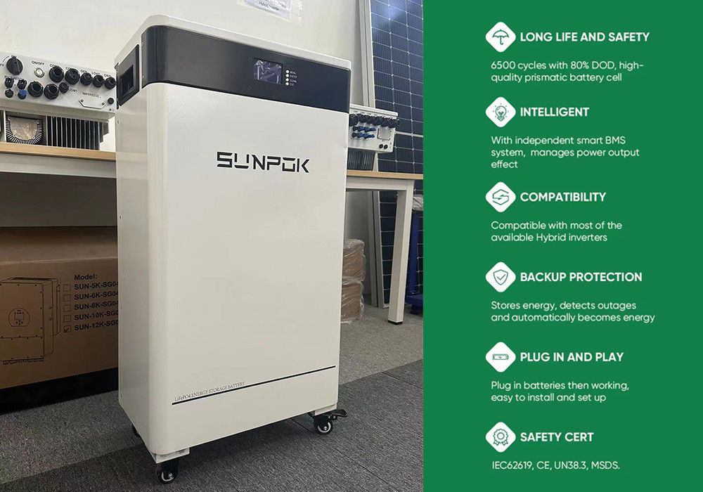 Sistema ibrido Solaire Eolien Pannello solare 3KW 5KW 10KW 20KW Sistema solare per la casa