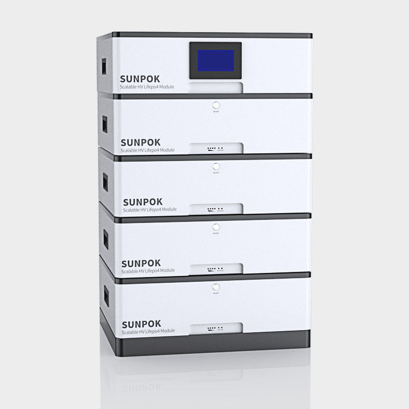 Sistema di accumulo di energia solare batteria Lifepo4 48v 51.2v 400ah 20kwh