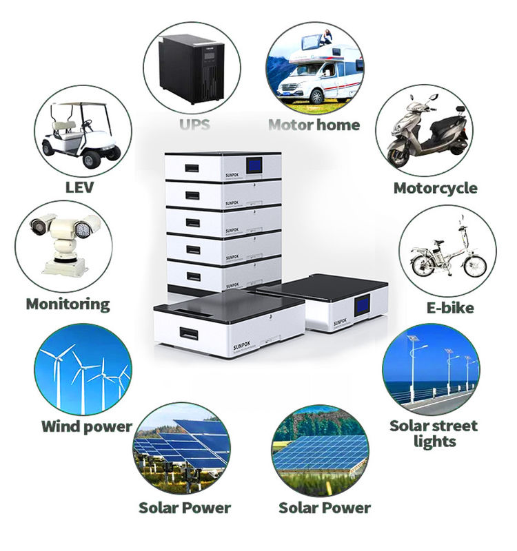 Batteria ad alta tensione accumulata 5kwh/10kwh/20kwh Ess Tipo diviso con sistema fuori rete