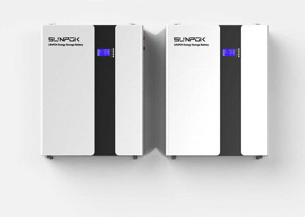 Facile da installare Batteria Lifepo4 montata a parete 48v 200ah Con Can Rs485 Port 9.6kwh 10.2kwh 15kwh