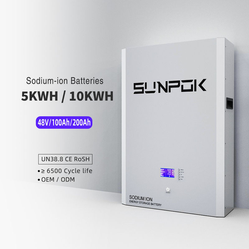 Nuovo sistema di accumulo di energia solare a batteria agli ioni di sodio tedesco batteria agli ioni di sodio BMS 48V