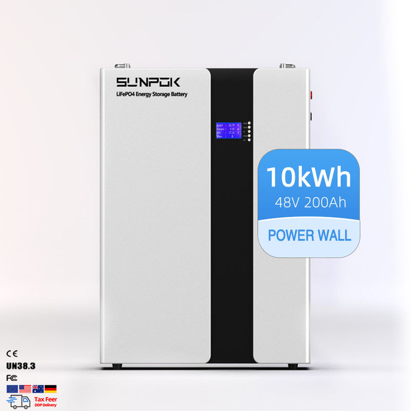 10KWH Lithium Power Wall 48V 200AH Tesla Powerwall Batteria per sistema di stoccaggio solare