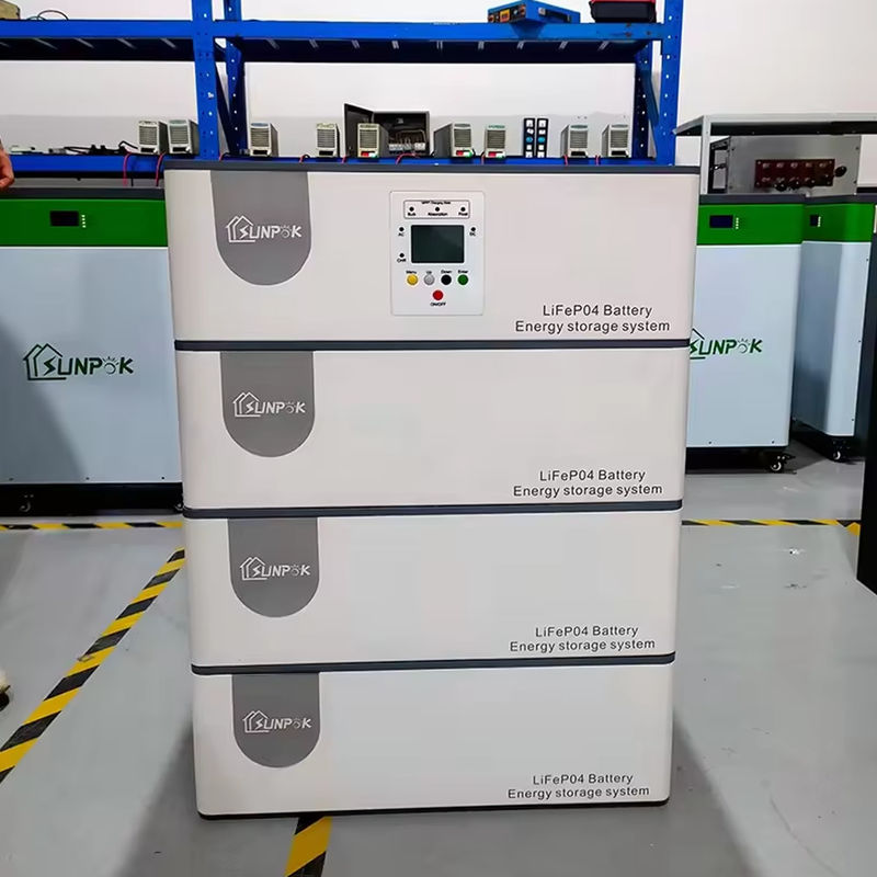 Batteria agli ioni di litio a corrente continua ad alta tensione 51.2v 400AH 20KWH Batteria integrata per lo stoccaggio di energia domestica