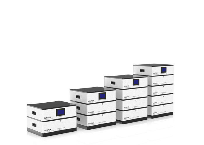 Batterie solari a ioni di litio impilabili 48V 100Ah 200Ah 5Kwh Lifepo4 Home Energy Storage Battery