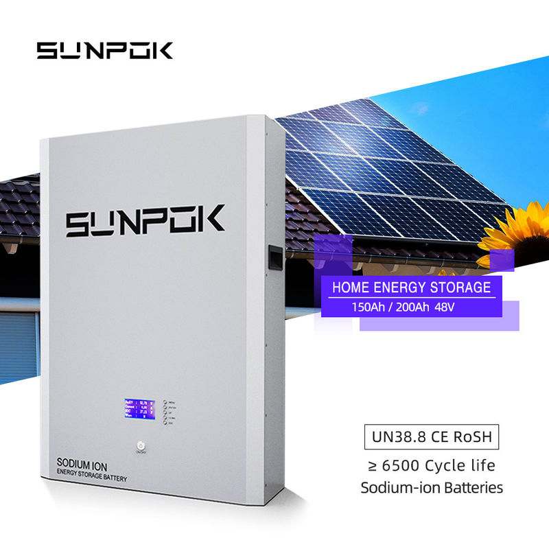 Oem 48v 300ah 400ah Powerwall Ioni di sodio Lifepo4 Batteria per sistema solare domestico