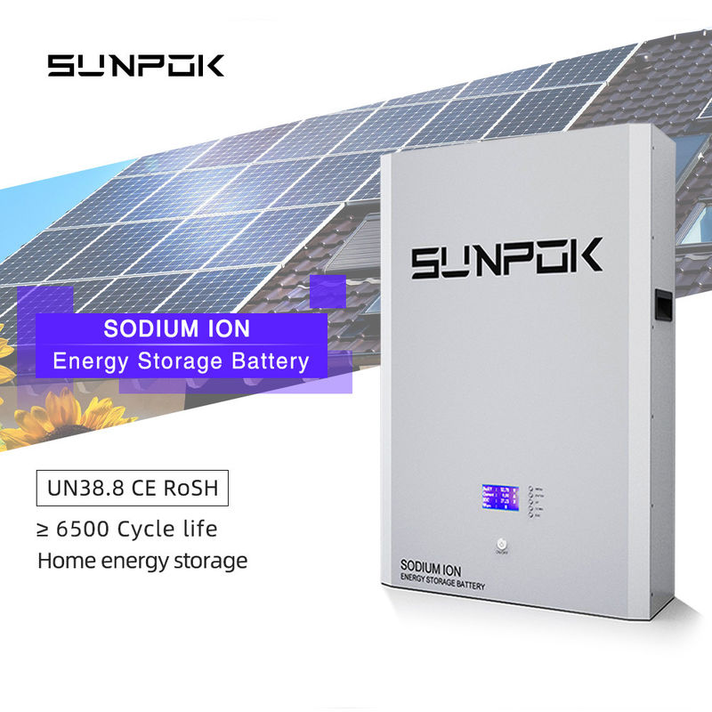 Batterie agli ioni di sodio 48v 5kwh Batterie agli ioni di sodio 48v 100ah 200ah 300ah Batterie agli ioni di sodio Bms 10 Kwh Batterie agli ioni di sodio Sistema di energia solare