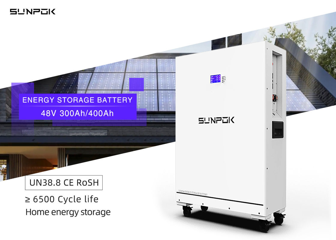 Sistema di accumulo di energia solare Batteria 48v 51.2v 200ah 400ah Invertitori Sistema di casa batteria