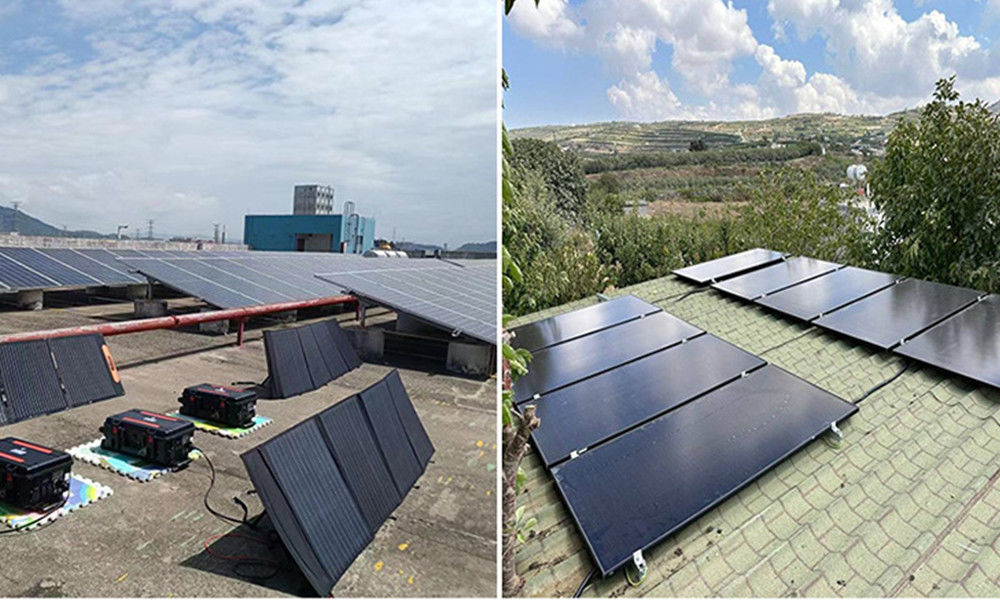 Sistema di energia solare disconnesso dalla rete con batteria al litio da 48v 3kw 8kw 10kw Kit di sistema di energia solare