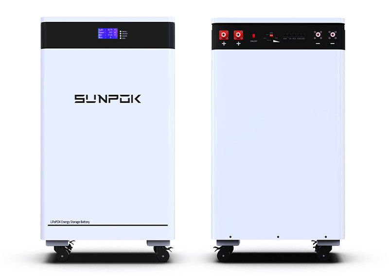 Batterie agli ioni di litio 5kw 10kw 40kw Bms Ciclo profondo 48v 100ah 200ah 300ah Batterie agli ioni di litio