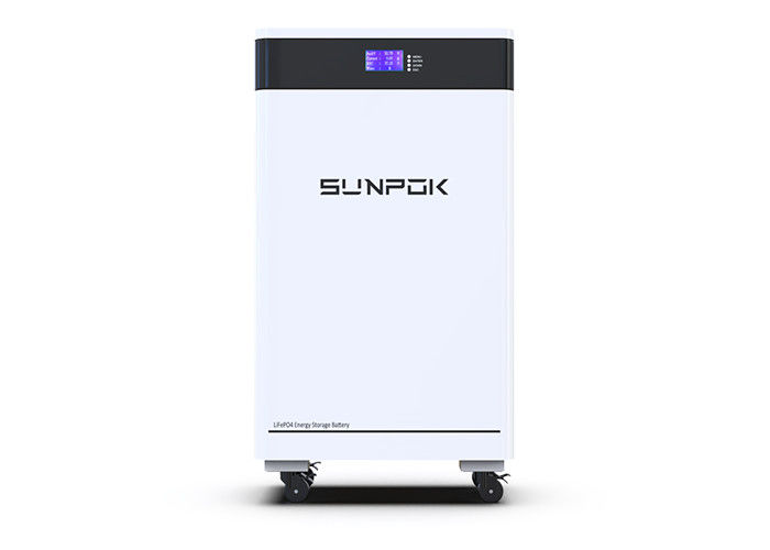 Smart LFP batteria al litio ferro fosfato con 51.2V 48V 300Ah 15Kwh Capacità BMS integrato per lo stoccaggio del sistema solare