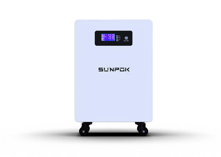 Microgrid Energy Hub 25.6V 300Ah LiFePO4 Bank Scalabile a 61.44kWh 8 unità