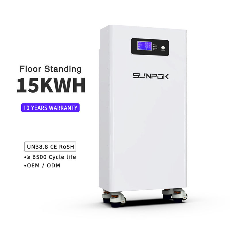 48V 300Ah 15Kwh Lifepo4 Batteria Bms 48 V Batteria al litio Batteria solare Lifepo4 Batteria per l'energia domestica