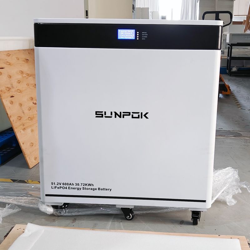 Nuovo Disegno Prodotto Nuovi arrivi 48V 51.2V 600AH LiFePO4 Batteria Litio Ion Batteria 30KWH Batteria Litio