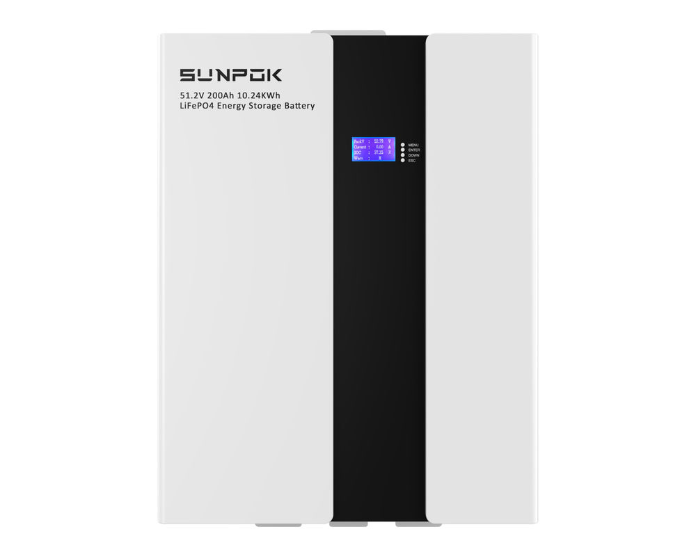 Powerwall 10kwh Home Batteria al litio Immagazzinamento solare Montaggio murale 48V 51.2V 200Ah 10kw LiFePO4 10kwh 20kwh Batteria murale di alimentazione