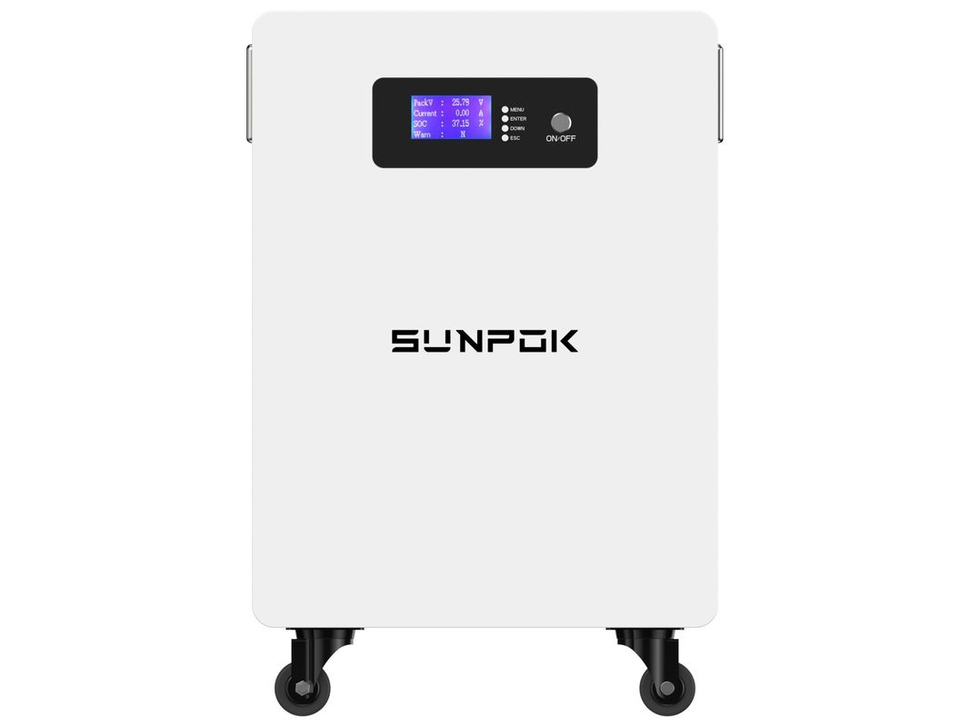 25.6V 300Ah 7kWh Powerwall Batteria al litio Immagazzinamento di energia solare Batteria LiFePO4 per la casa